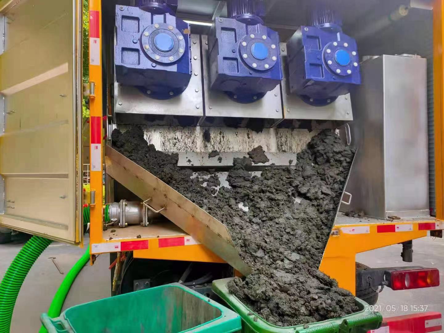 阿勒泰化粪池清掏城市维护站-泥浆净化干湿分离处理